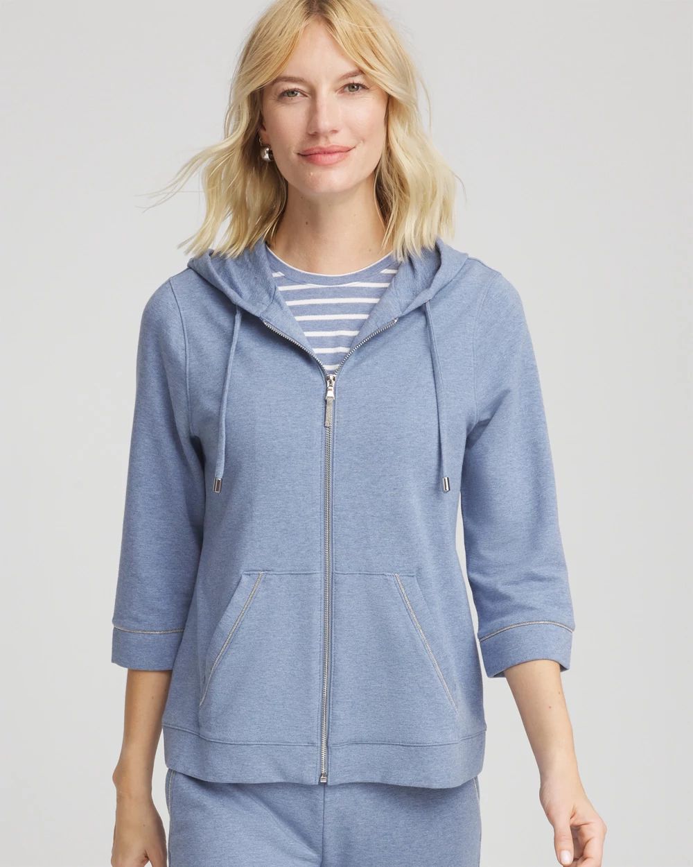 Zenergy® French Terry Full-Zip Jacket | Chico's